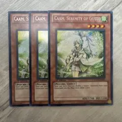 【特価】遊戯王　英語版　HA版　ガスタの静寂カーム　シークレットレア　1st