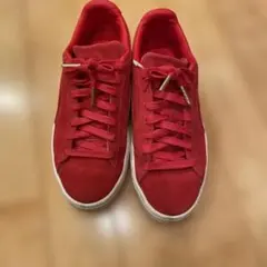 PUMA 75周年記念 スエード スニーカー レッド
