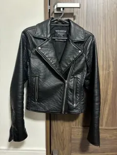 アバクロ　ライダース　レザージャケット