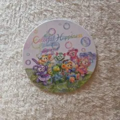 ディズニーシー　ダッフィー&フレンズ20周年　カラフルハピネス　コースター