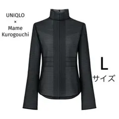 UNIQLO Mame Kurogouchi メッシュハイネックT シアー 黒