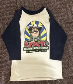 Vintage KFAT FM 90s ラグラン Tシャツ アメリカ USA