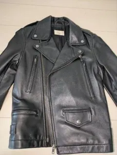 シェトワ やぎ革ライダースジャケット　　Chez Toi