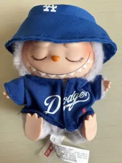 ラブブ　labubu 　ドジャース　野球　ユニフォーム風