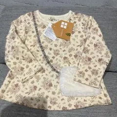 新品 90サイズ conoco花柄トレーナー 90cm