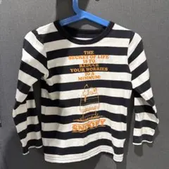スヌーピー 長袖カットソー 100cm