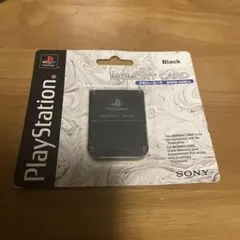 PlayStation メモリーカード SCPH-1020 ブラック　未開封