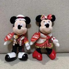 ディズニーストア 広島店限定 ミッキー ミニー ぬいぐるみ2点セット