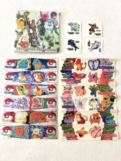 ポケモン ステッカーシート& DECOCHARA SEAL HOLDER