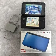 ニンテンドー3DS LL メタリックブルー