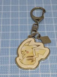 [H]ポケットモンスター イニシャル キーホルダー ピカチュウ アルファベット