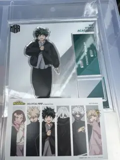 ヒロアカ　緑谷出久　ベースヤードトーキョー　アクリルスタンド　特典