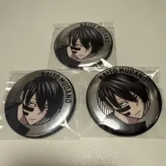 桃源暗鬼 無陀野無人 メタル缶バッジ メタリックFavoteriA