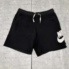 NIKE スウェット ハーフパンツ ビッグスウッシュロゴ プリント ナイキ