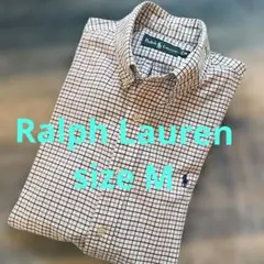 Ralph Lauren チェック柄 長袖シャツ Mサイズのサムネイル