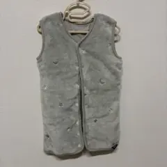 PUPPA PUPO スリーパー フランネル スター×グレー Sサイズ