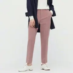 UNIQLO　スマートアンクルパンツ　くすみピンク系　Mサイズ