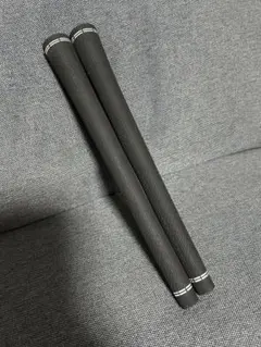 VTM 360ラバーグリップ　ゴルフグリップ 2本セット ブラック 中古