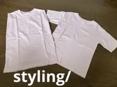 styling/フルーツオブザルームコラボ　Tシャツ タンクトップ　2枚セット
