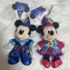東京ディズニーシー10周年　ミッキー　ミニー　ぬいぐるみバッジセット