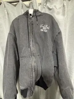 ＷＥＧＯフリース内側 グレー フード付きパーカー