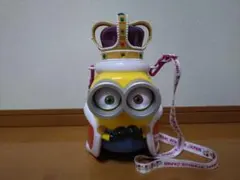 【美品】ミニオンズ ポップコーンバケツ キングボブ