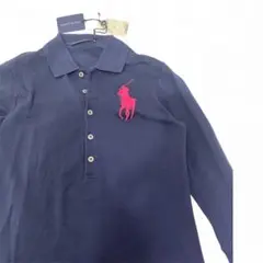 ラルフ・ローレン ネイビー ポロシャツ RL13 新品タグ付き　ビッグポニー