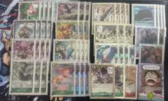 フラシ優勝構築☆赤緑ルフィ☆構築済デッキ☆リーダーパラレル☆調整