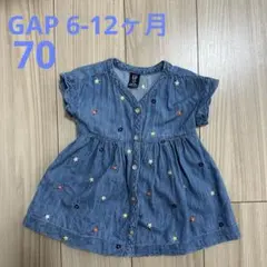 babyGAP デニムワンピース6-12ヶ月