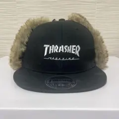 THRASHERトラッパーハット ファー フライトキャップ sk8 y2k