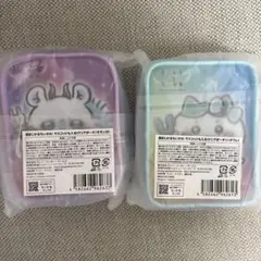 超まじかるちいかわ マスコットも入る！クリアポーチ モモンガ　ハチワレ