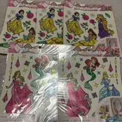 ステンドグラス風ステッカー♡プリンセス♡Disney