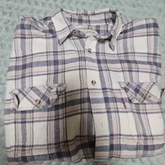 RALPH ETON チェック柄ネルシャツ Mサイズのサムネイル