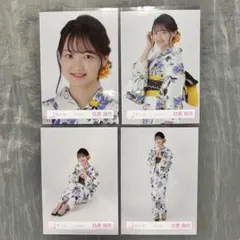 櫻坂46 目黒陽色 生写真 2025年 浴衣 コンプ