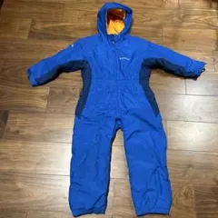 mont-bell 子ども用ジャンプスーツ 青