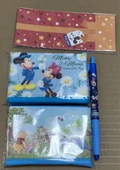 ミッキー&ミニー　日用品セット