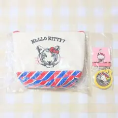 BEAMS DESIGN × ハローキティ 貴重 ビームス がま口 ポシェット - メルカリ