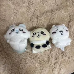 ちいかわ ラッコ モモンガ お座りぬいぐるみ おすわり