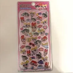 プチドロップステッカー　パワーパフガールズ