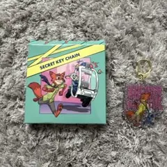 【箱付き】ズートピア　キーホルダー ニック ジュディ
