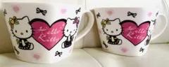 キティ　マグカップ【2点セット】