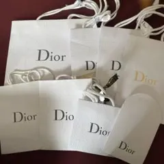 Dior ショップ袋 8枚セット ホワイト