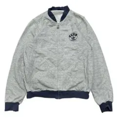 90s adidas CLUB VINTAGE ジップ スウェット トラック