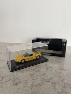 MINICHAMPS Maserati Bora 1/43 イエローのサムネイル