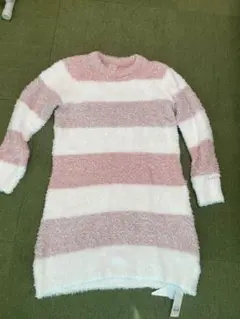 新品タグ付 ジェラートピケ もこもこルームウェア ピンク