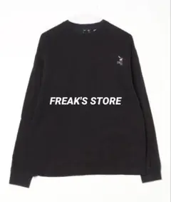 FREAK'S STORE 胸ポケット ワンポイント 長袖 Tシャツ