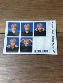 【スパドラ】メデュラ証明写真風フォトステッカー 飯島颯