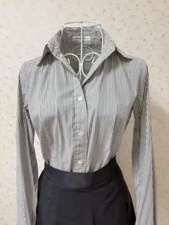 Mプルミエ ストライプシャツ