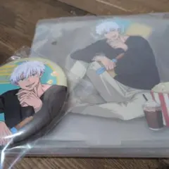 呪術廻戦 五条悟 セガラッキーくじ 缶バッジ セガくじ Fun!Fun!Fun!