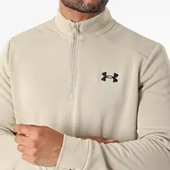 Under Armour ベージュ ハーフジップ トレーナーのサムネイル